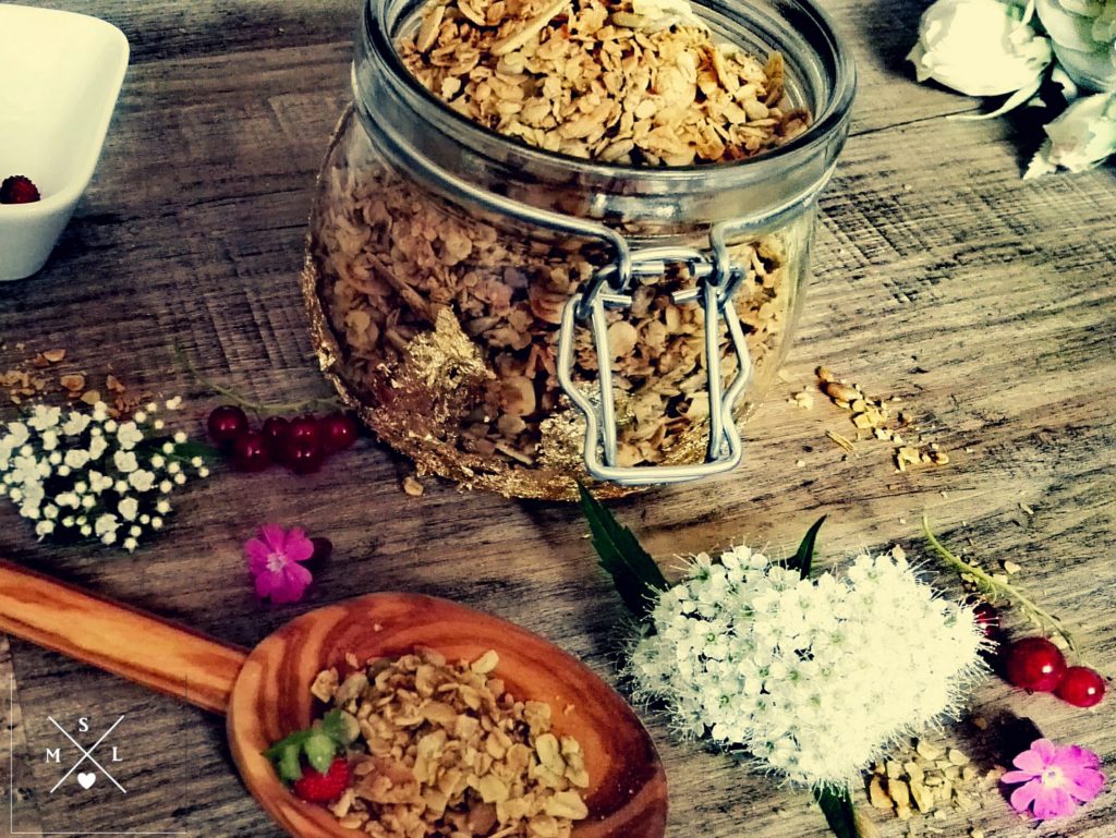 Selbstgemachtes Knuspermüsli – Prinzessin Gugelhupf