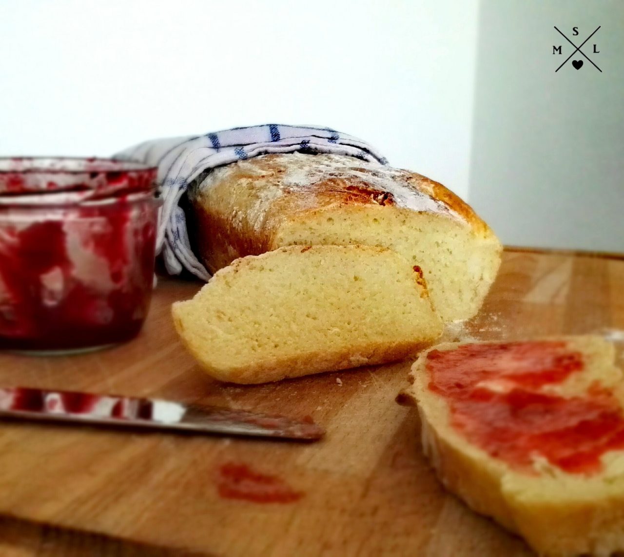 Butter Toastbrot selber backen – Prinzessin Gugelhupf